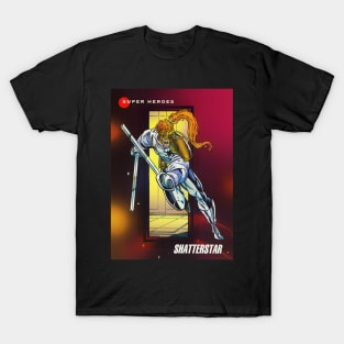 Shatterstar in action T-Shirt